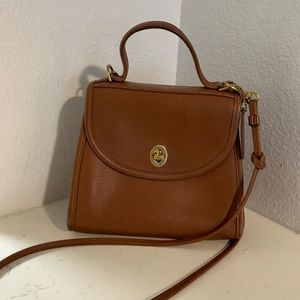 Vintage Coach Regina Cross body Satchel